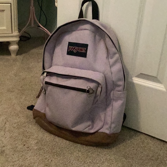 Purple Jansport Backpack! Slightly worn! - Picture 2 of 4